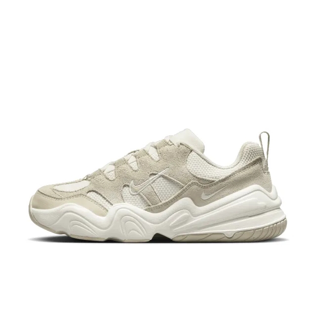 Nike tech hera trainers in beige