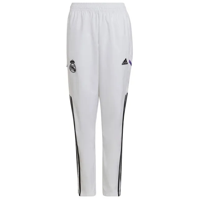 adidas Real Madrid Training Presentation Pants - White - Kids