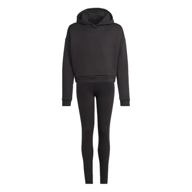adidas OTH Fleece Tracksuit Junior Girls - Pink