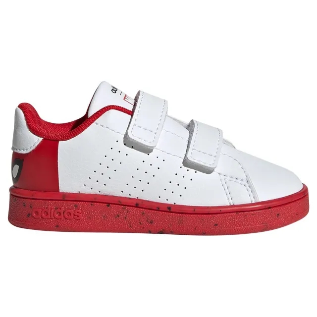 adidas  ADVANTAGE SPIDERMAN  boys's Children's Shoes (Trainers) in White