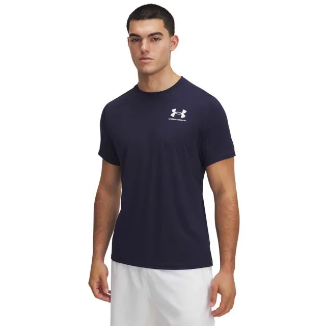 Under Armour Men's HeatGear® Fitted Short Sleeve Castlerock / White 3XL