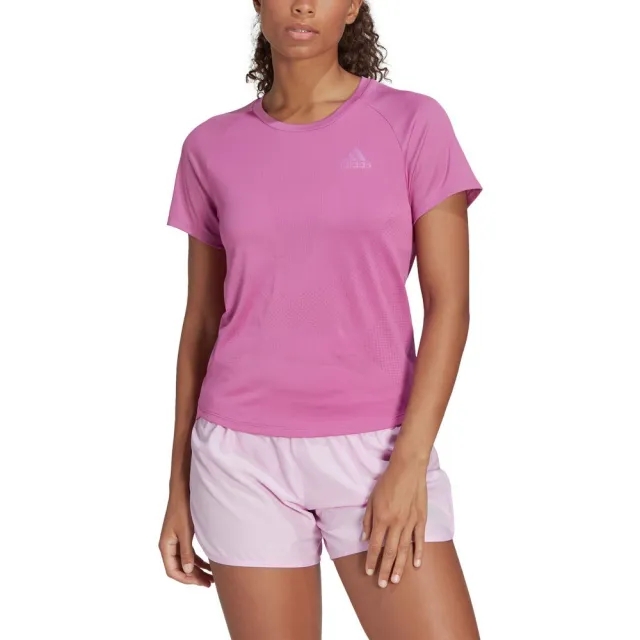 Adidas Parley Adizero Short Sleeve T-shirt  - Pink