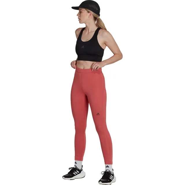 Adidas Run Icons 7/8s Leggings  - Red