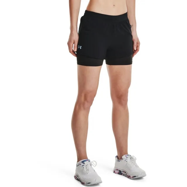 Under Armour Iso-Chill 2in1 Running Shorts - Black