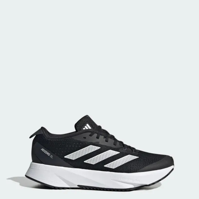 Adidas Running Adizero Sl Trainers In Black And White