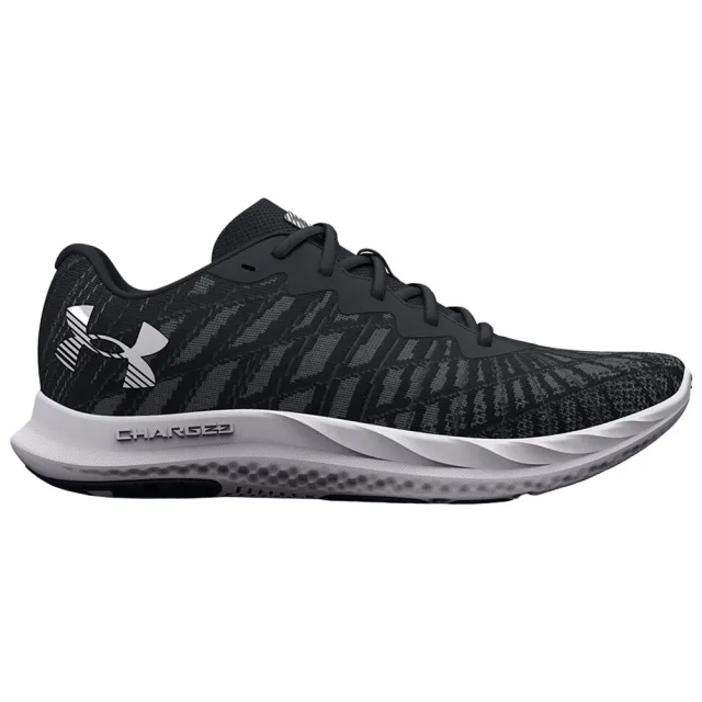 Men's  Under Armour  Charged Breeze 2 Running Shoes Black / Jet Gray / White 8