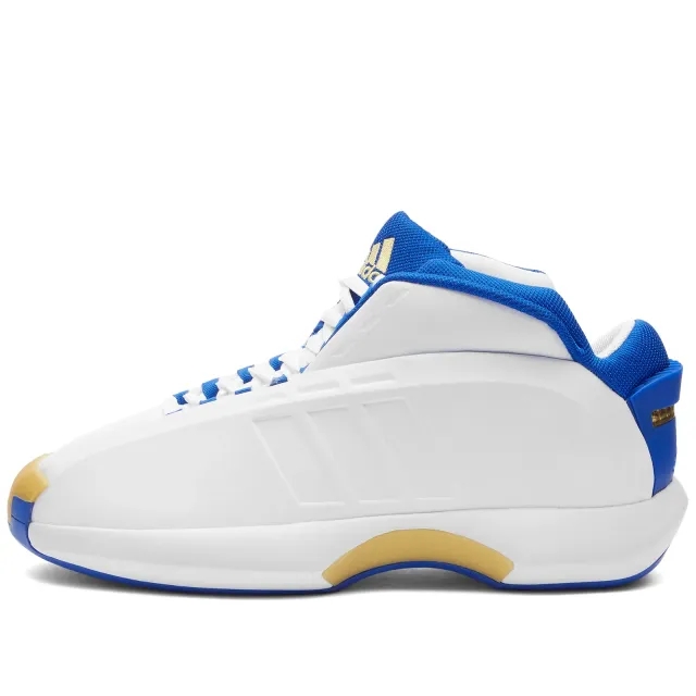 Adidas Men's Crazy 1 Ftwr White/Bold Blue/Matte Gold