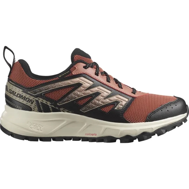 Salomon Wander Goretex Trail Running Shoes  - Brown