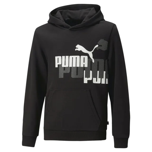 Puma Ess+ Logo Power Hoodie  - Black