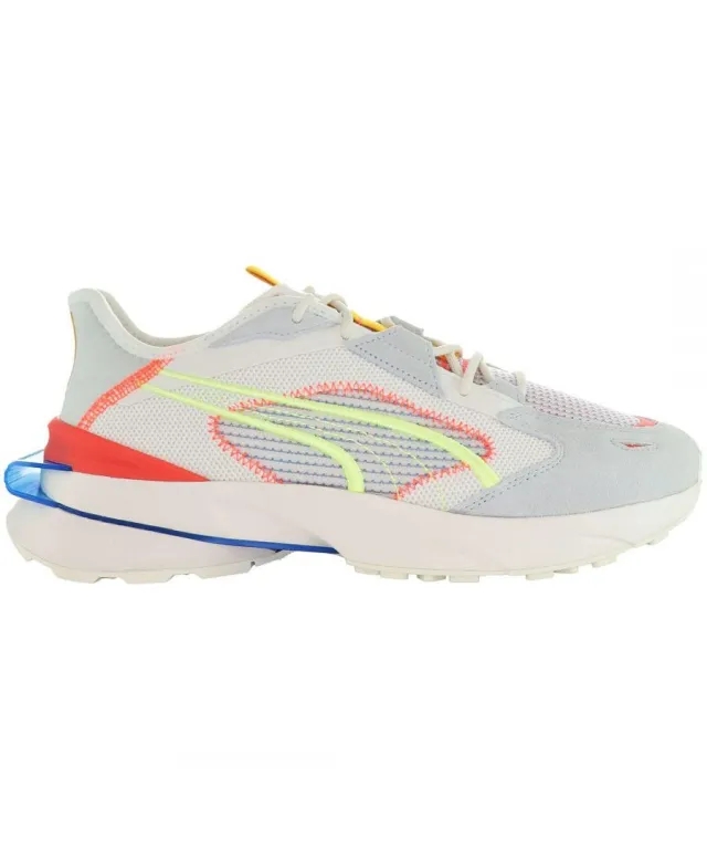 Puma Pwrframe OP-1 Knit Mens Off White Trainers