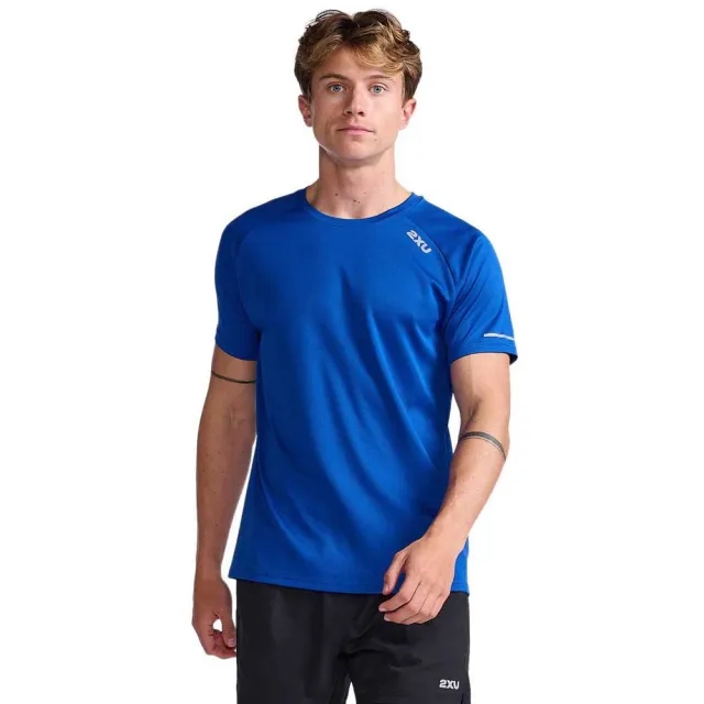 2xu Aero Short Sleeve T-shirt  - Blue