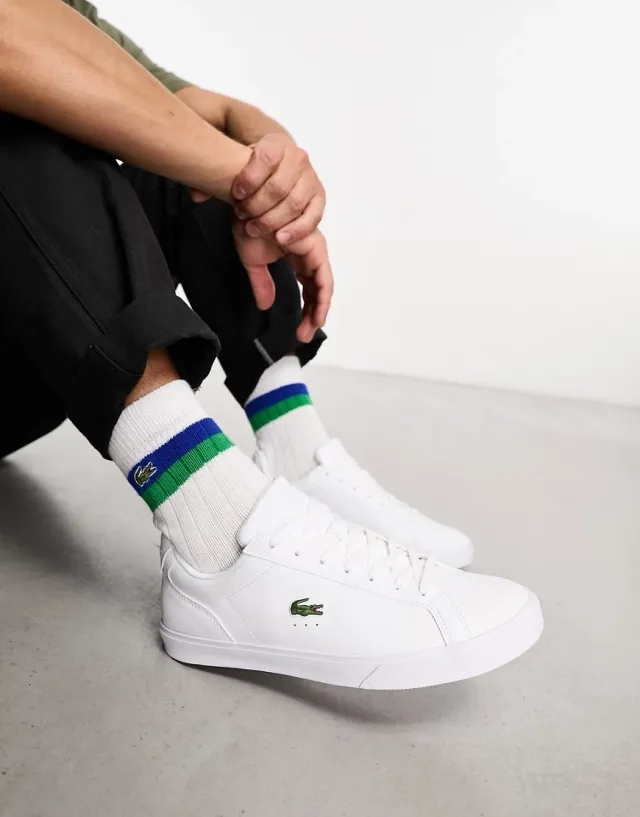 Lacoste Lerond Pro Trainer - White - Size 8 - White