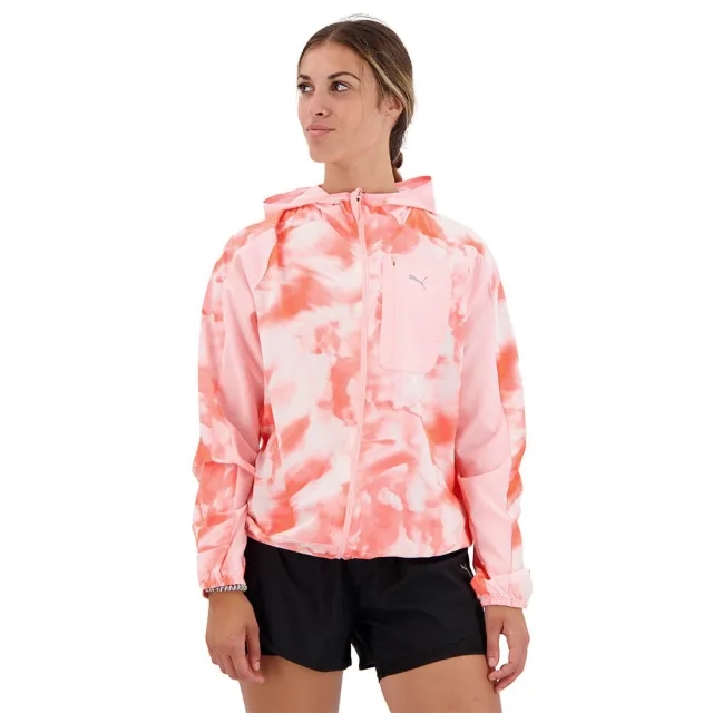 Puma Run Ultraweave Hooded Jacket W Hoody Womens - Multi