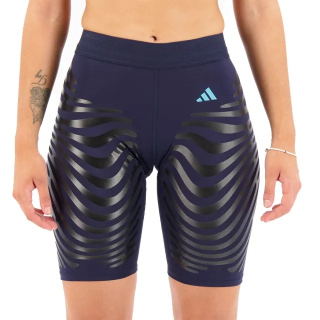 Adidas Adizero Control Short Leggings  - Blue