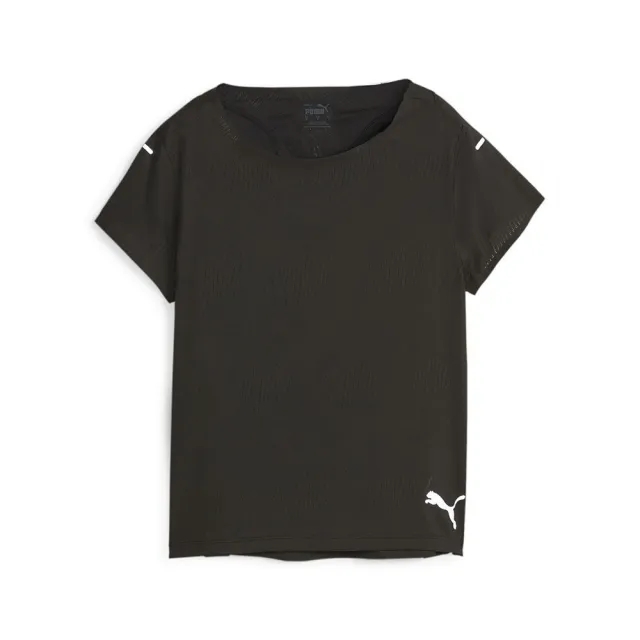 Puma Run Ultraspun Short Sleeve T-shirt  - Black