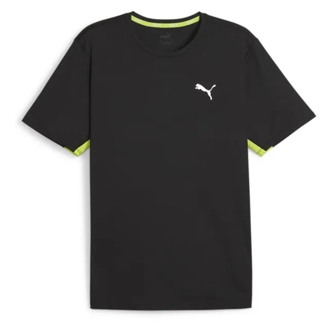 Puma Run Favorite Velocity Running Shirt Men - Black, Lime
