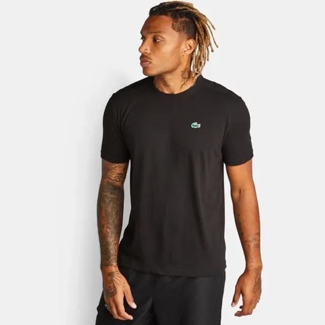 Lacoste Small Croc Men T-Shirts - Black