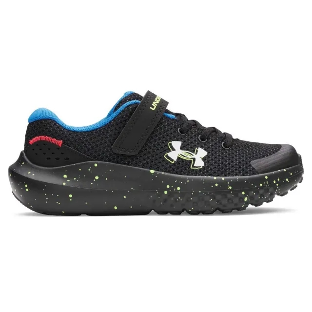 Boys' Pre-School  Under Armour  Surge 4 AC Running Shoes Black / Black / Black 10
