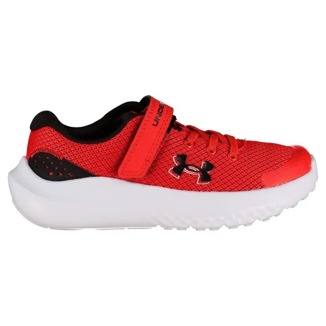 Boys' Pre-School  Under Armour  Surge 4 AC Running Shoes Red / Black / Black 2.5