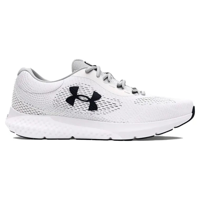 Men's  Under Armour  Rogue 4 Running Shoes White / White / Black 6.5