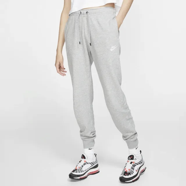Nike Sportswear Essential Women's Fleece Trousers - Grey - Cotton/Polyester