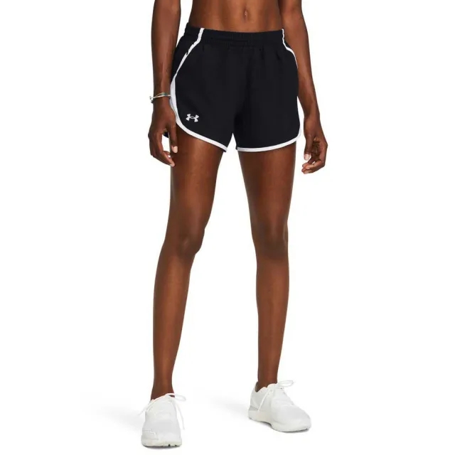 Under Armour Women's Fly-By 3 Shorts - Black/White -  Size: XS