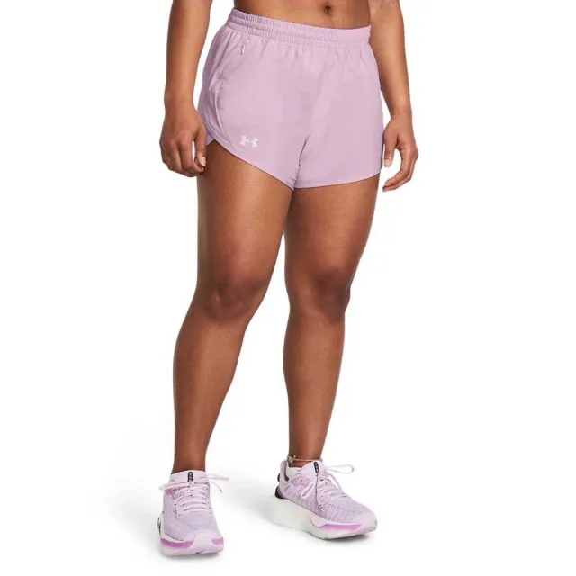 Under Armour Fly By 3in Shorts  - Purple