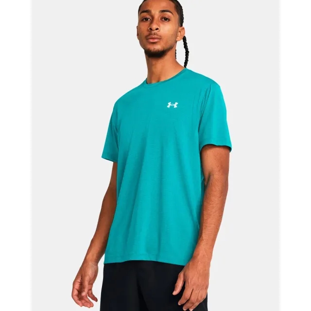 UNDER ARMOUR Mens Running Streaker T-shirt - Blue, Blue