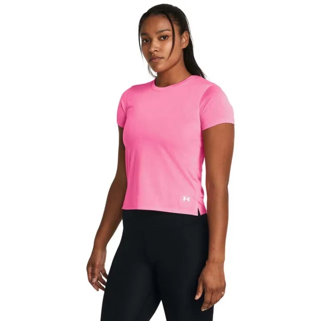 Under Armour Womens Streaker Running T-Shirt - Pink - Size M - Pink