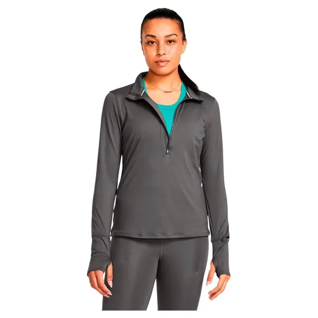 Under Armour Qualifier Run Half Zip Fleece  - Grey