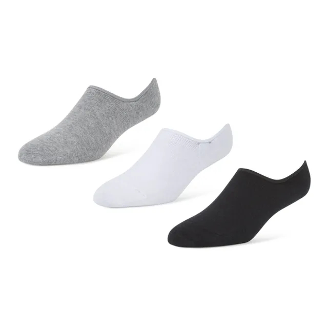 Foot Locker 3 Pack Active Dry Invisible - Grey