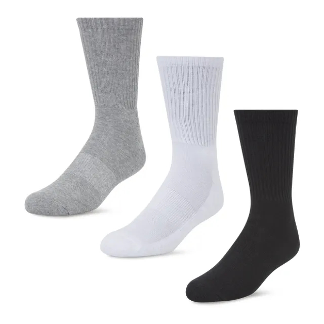 Foot Locker 3 Pack Active Dry Crew - Grey