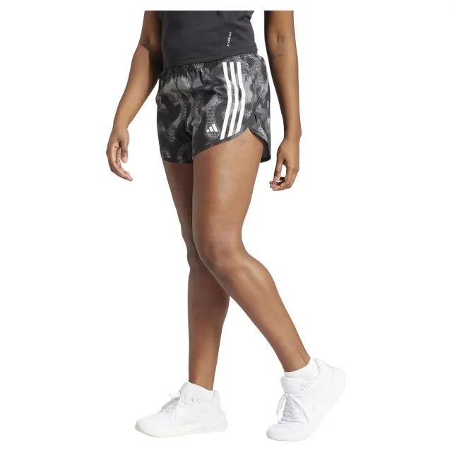 Adidas Own The Run Excite Aop 4 Shorts  - Black