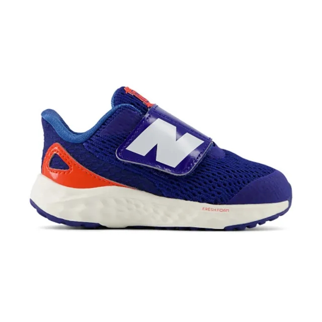 New Balance Kids' Fresh Foam Arishi v4 Hook and Loop in Blue/Red/Grey Synthetic