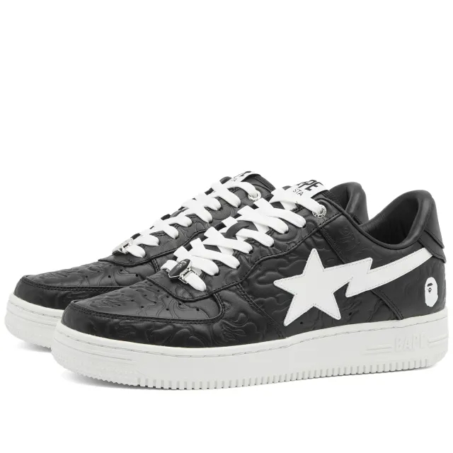 A Bathing Ape Men's Bape Sta #3 Sneaker Black