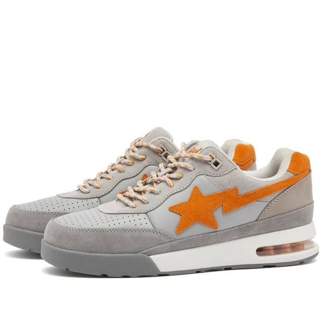 A Bathing Ape Men's Road Sta #1 Sneaker Gray