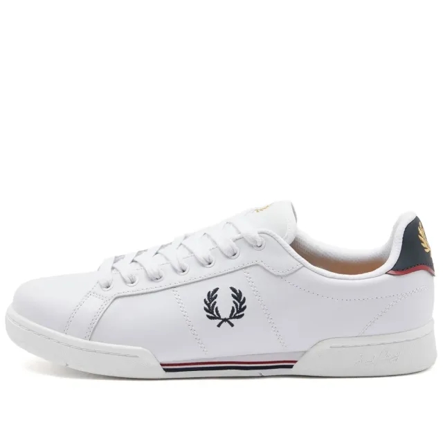 Fred Perry b722 trainers in white & navy