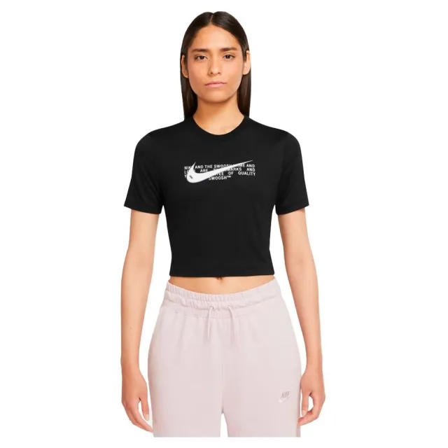 Nike Sportswear Slim Crop Swoosh Short Sleeve T-shirt
