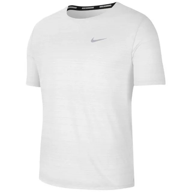 Nike Dri-Fit Miler T-Shirt Men - White