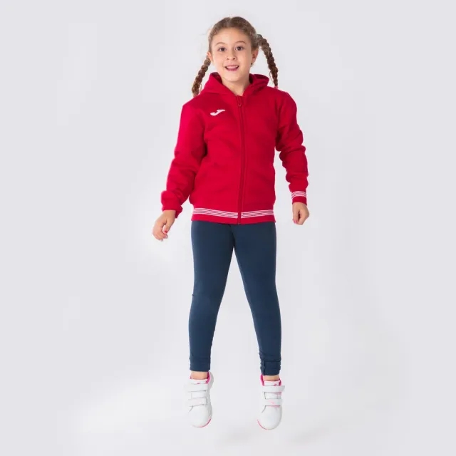 Joma Campus Iii Full Zip Sweatshirt  - Red