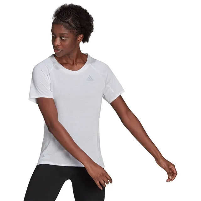 Adidas Runner Short Sleeve T-shirt  - White