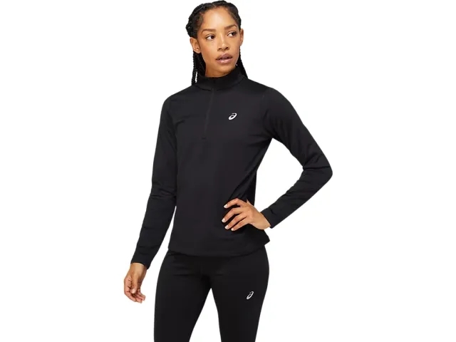 ASICS Core Half-Zip Winter Long Sleeve Women - Black