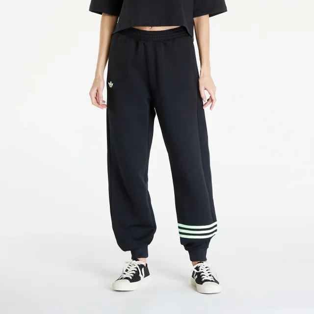 adidas Originals Pants Adidas Neuclassics Sweat Pants Black/ Green L