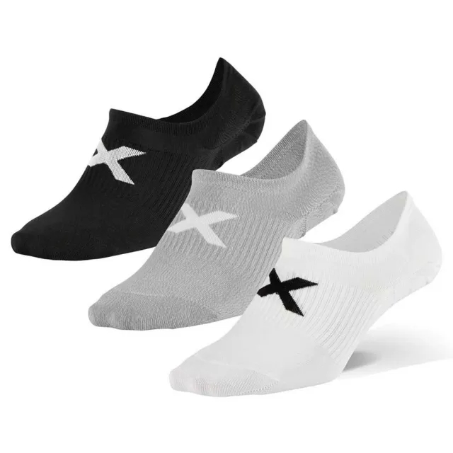 2xu Invisible Short Socks 3 Pairs  - Multicolor