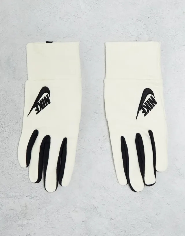 Nike Club Fleece Gloves - Cream