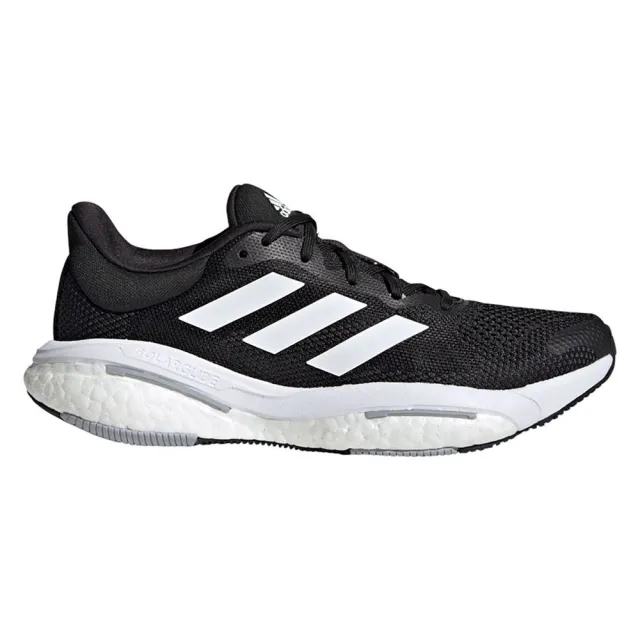Adidas Solar Glide Wide Running Shoes  - Black