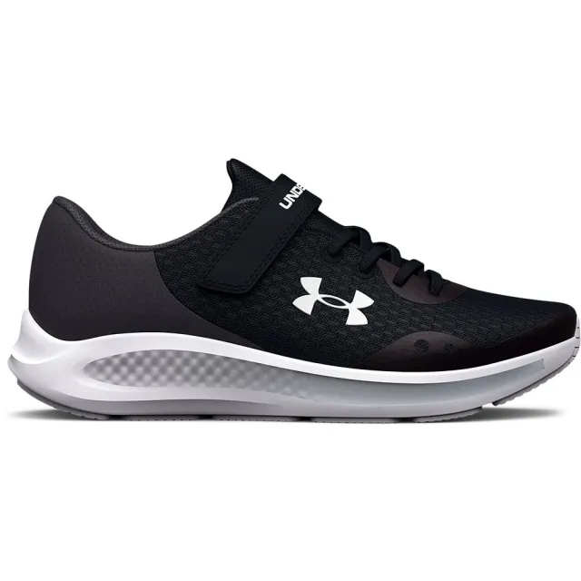 Girls' Pre-School  Under Armour  Pursuit 3 AC Running Shoes Black / Jet Gray / White 12.5