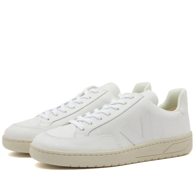 Veja V-12 Leather Women's, White