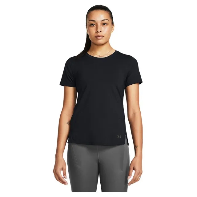 Women's  Under Armour  Launch Elite Short Sleeve Black / Reflective XS