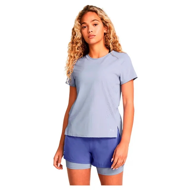 Under Armour Laser Short Sleeve T-shirt  - Blue